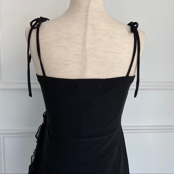 Amanda Adams Couture Hand Beaded Black Tunic NWT - Picture 7 of 12